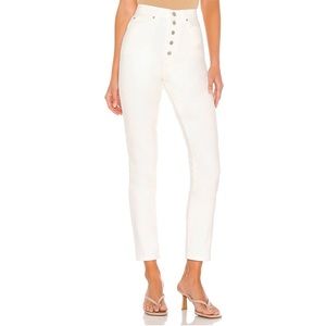 WeWoreWhat High Rise The Danielle White Jeans